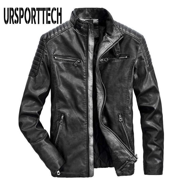 quality classic style faux leather jacket for men classic pu leather jacket male slim motorcycle biker jackets cool men clothing 210528, Black
quality classic style faux leather jacket for men classic pu leather jacket male slim motorcycle biker jackets cool men clothing 210528, Black