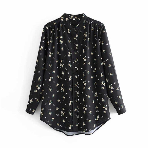 za floral print long shirt women o neck long sleeve loose elegant blouse female fashion front button irregular office 210602, White
za floral print long shirt women o neck long sleeve loose elegant blouse female fashion front button irregular office 210602, White