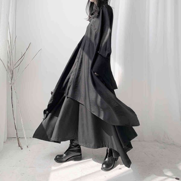 dress plus female will see 2021 korean version of loose jagged niche for the shirt collar size bat manga cardigan, Black;gray
dress plus female will see 2021 korean version of loose jagged niche for the shirt collar size bat manga cardigan, Black;gray