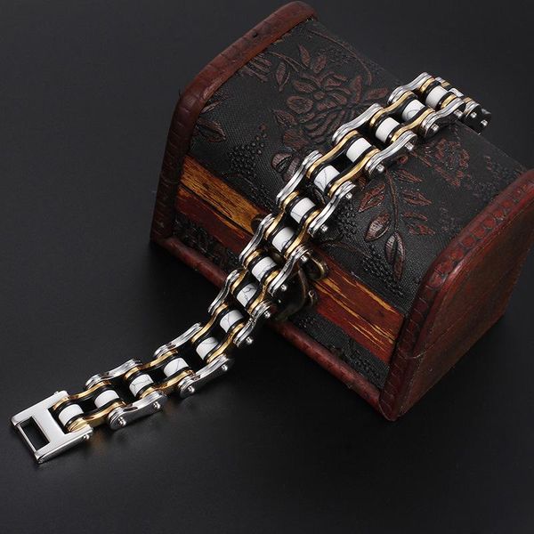 link, chain direct factory price korean version of the trend single-chain exquisite gift personality men's titanium bracelet, Black
link, chain direct factory price korean version of the trend single-chain exquisite gift personality men's titanium bracelet, Black