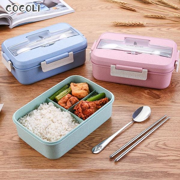dinnerware sets lunch box microwave bento snack boxes lancheira wheat straw storage container for kids school office lunchbox
dinnerware sets lunch box microwave bento snack boxes lancheira wheat straw storage container for kids school office lunchbox