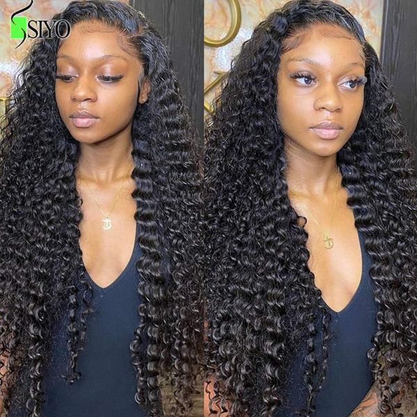 lace wigs siyo deep curly front brazilian wave closure wig 100% remy human hair for black women pre plucked, Black;brown
lace wigs siyo deep curly front brazilian wave closure wig 100% remy human hair for black women pre plucked, Black;brown