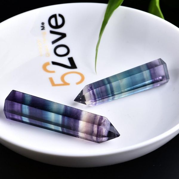 decorative objects & figurines 1pc natural crystal fluorite hexagonal rod point quartz mineral ornament modern home decoration small
decorative objects & figurines 1pc natural crystal fluorite hexagonal rod point quartz mineral ornament modern home decoration small