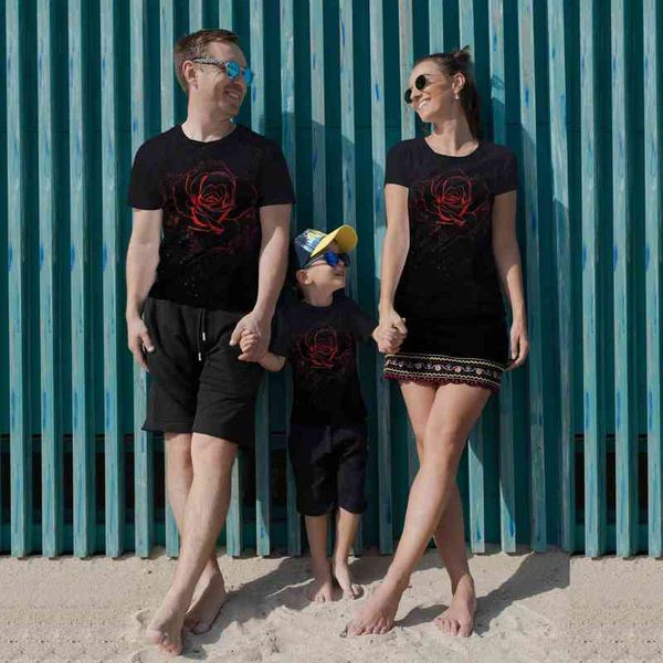 digital original 3d printed t-shirt with red rose pattern, unique and fashionable, beautiful, breathable and comfortable for family short sl, Blue
digital original 3d printed t-shirt with red rose pattern, unique and fashionable, beautiful, breathable and comfortable for family short sl, Blue