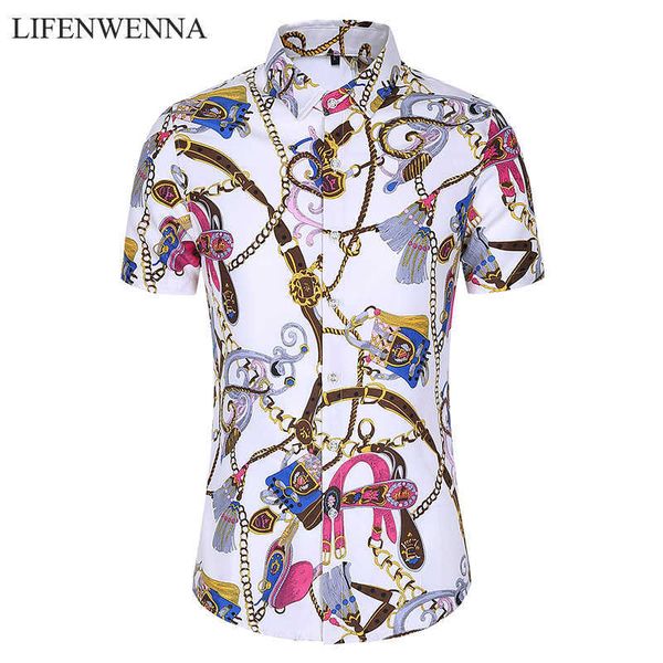 6xl 7xl casuals shirt men summer arrival personality printed short sleeve shirts mens fashion big size business office shirt 210528, White;black
6xl 7xl casuals shirt men summer arrival personality printed short sleeve shirts mens fashion big size business office shirt 210528, White;black