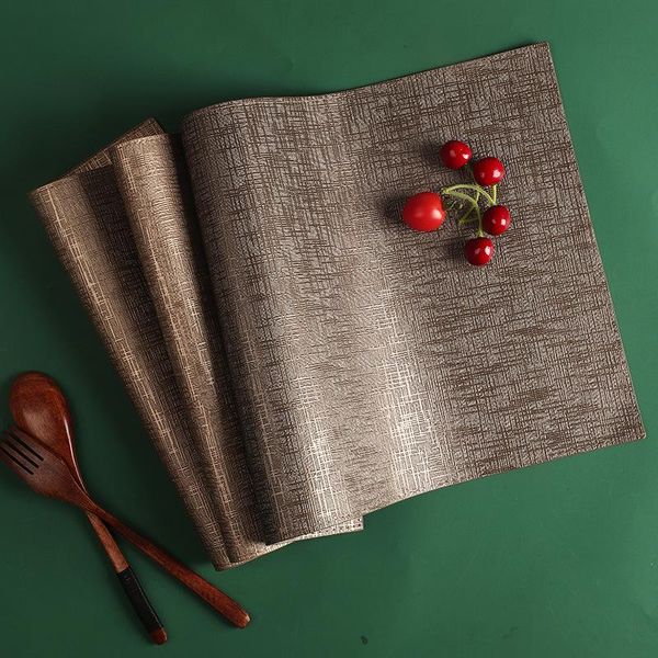 mats & pads european-style home double-layer placemat rectangular leather table mat waterproof and anti-scald kitchen coffee insulation pad
mats & pads european-style home double-layer placemat rectangular leather table mat waterproof and anti-scald kitchen coffee insulation pad