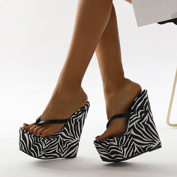 sandals padrão de zebra super 18cm salto alto plataforma cunhas faixa estreita chinelos sandálias femininas mules sapatos 2022 nova moda rfg, Black
sandals padrão de zebra super 18cm salto alto plataforma cunhas faixa estreita chinelos sandálias femininas mules sapatos 2022 nova moda rfg, Black