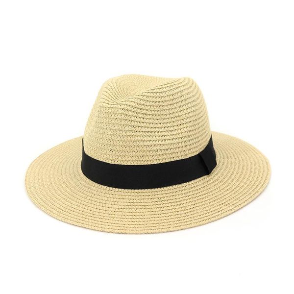 stingy brim hats summer fashion women's straw hat large panama fedora travel beach with satin, Blue;gray
stingy brim hats summer fashion women's straw hat large panama fedora travel beach with satin, Blue;gray