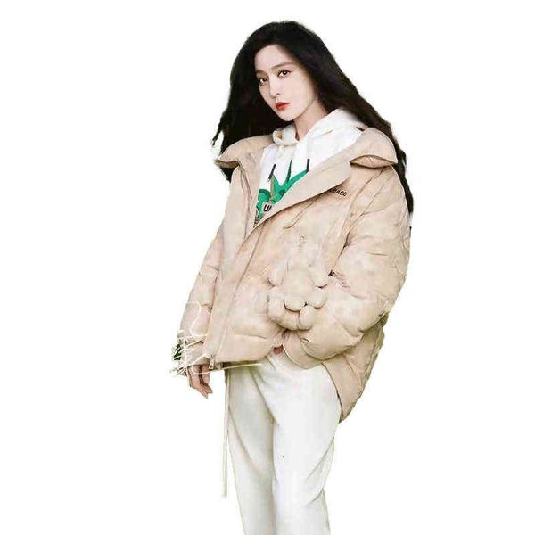 2021 korean down et women's wear fan bingbing star same doll pendant white duck, Black
2021 korean down et women's wear fan bingbing star same doll pendant white duck, Black