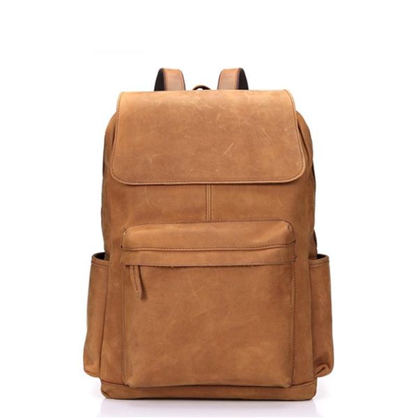 large capacity genuine leather backpack men's handmade vintage designer daypack business lapcomputer bacpack bag
large capacity genuine leather backpack men's handmade vintage designer daypack business lapcomputer bacpack bag