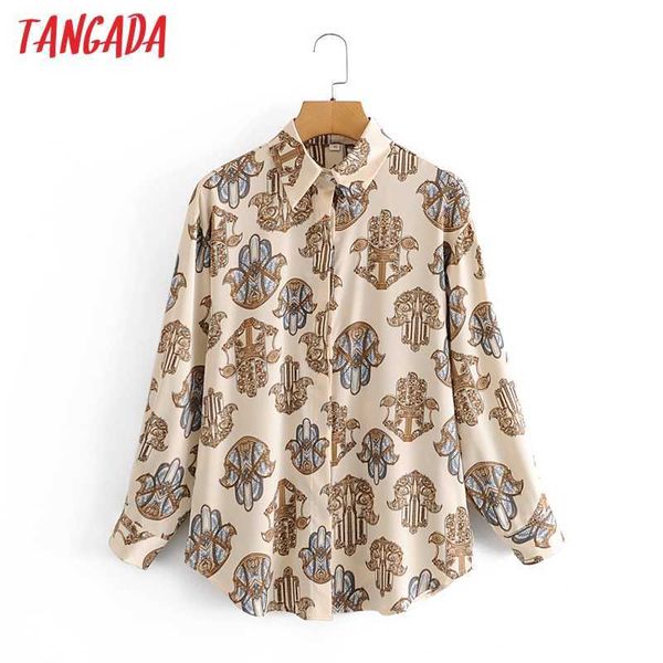 tangada women retro oversized vintage print chiffon blouse long sleeve chic female office lady shirt 3a85 210609, White
tangada women retro oversized vintage print chiffon blouse long sleeve chic female office lady shirt 3a85 210609, White