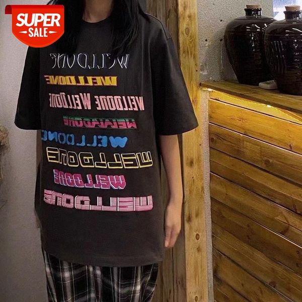 quality well barrage letters color graffiti logo gradient printing spot men's and women's short sleeve #kq1y, White;black
quality well barrage letters color graffiti logo gradient printing spot men's and women's short sleeve #kq1y, White;black
