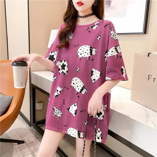 women's t-shirt women short sleeve o-neck tie dye t shirt cow casual loose plus size female tee couple print tshirt ins clothes, White
women's t-shirt women short sleeve o-neck tie dye t shirt cow casual loose plus size female tee couple print tshirt ins clothes, White