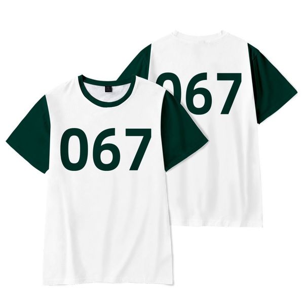 korean tv squid game t shirt men kawaii cartoon summer 456 graphic tees harajuku fashion korean style t-shirt male, White;black
korean tv squid game t shirt men kawaii cartoon summer 456 graphic tees harajuku fashion korean style t-shirt male, White;black