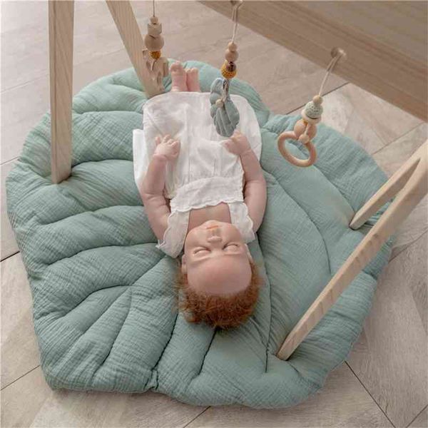 1pc baby play mat nordic cotton soft leaf leaves shape rugs crawling blanket for children baby play mat children room decoration 210402
1pc baby play mat nordic cotton soft leaf leaves shape rugs crawling blanket for children baby play mat children room decoration 210402