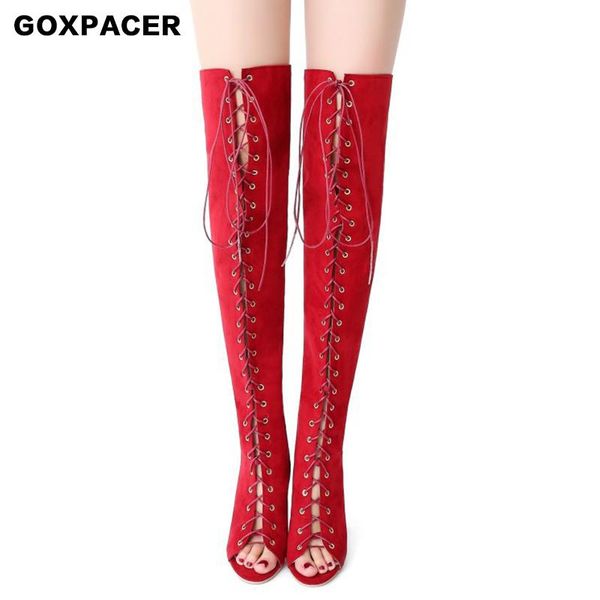 boots goxpacer 2021 autumn high heel straps for large size women's shoes with knee-length fashion, Black
boots goxpacer 2021 autumn high heel straps for large size women's shoes with knee-length fashion, Black