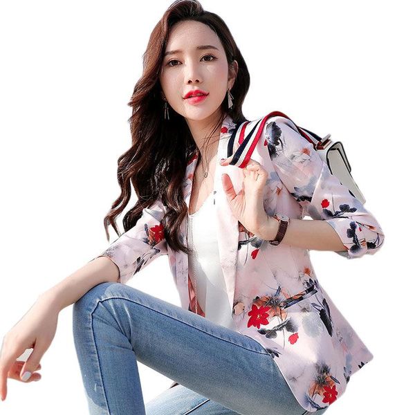 women's suits & blazers high-quality blazer jacket office lady small suit business formal wear seven-point sleeve short print y88, White;black
women's suits & blazers high-quality blazer jacket office lady small suit business formal wear seven-point sleeve short print y88, White;black