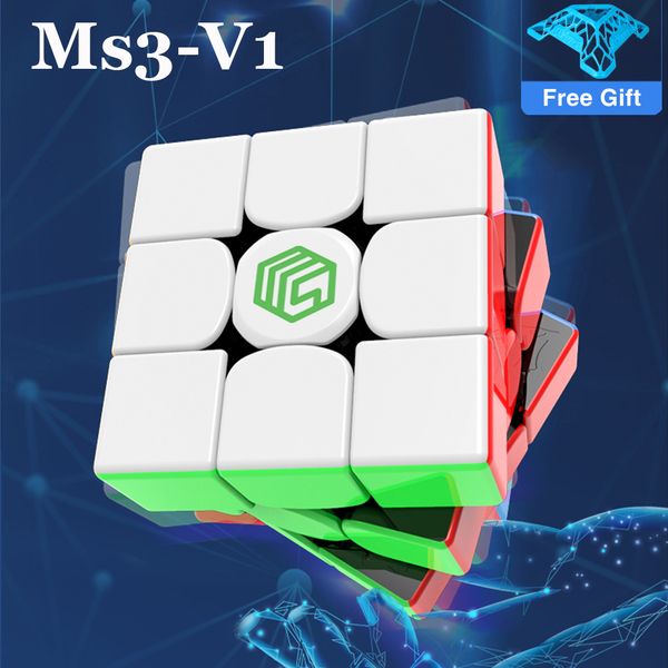 2021 MS3 V1 3x3x3 Magnetic Cube MS Cube Professional 3x3 Speed Cube magnetic cubo magico puzzle MS 3x3 v1 M for kids
2021 MS3 V1 3x3x3 Magnetic Cube MS Cube Professional 3x3 Speed Cube magnetic cubo magico puzzle MS 3x3 v1 M for kids