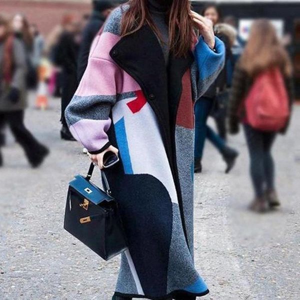 women's jackets oversized long jacket women 2021 colorblock streetwear warm fur coat outwear loose autumn winter female xxxl dr2160, Black;brown
women's jackets oversized long jacket women 2021 colorblock streetwear warm fur coat outwear loose autumn winter female xxxl dr2160, Black;brown