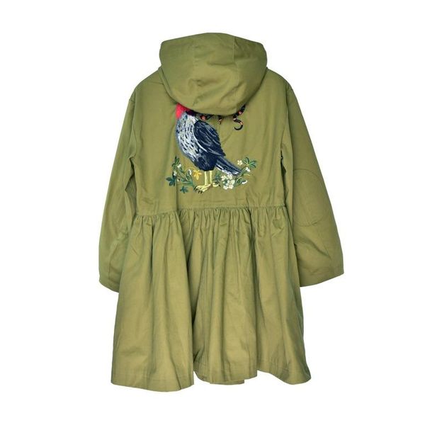 women's trench coats hooded windbreaker floral animals embroidery long sleeve green coat with sashes lace-up autumn 2021 ladies, Tan;black
women's trench coats hooded windbreaker floral animals embroidery long sleeve green coat with sashes lace-up autumn 2021 ladies, Tan;black