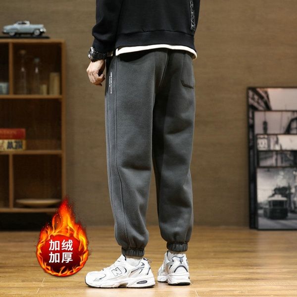 pants men's winter plush thickened leggings casual pants spring and autumn long sports versatile loose, White;black
pants men's winter plush thickened leggings casual pants spring and autumn long sports versatile loose, White;black