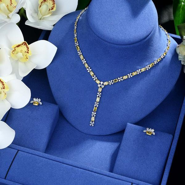 earrings & necklace be 8 luxury white crystal cz stone jewelry sets for women bride set wedding dress accessories wholesale price s480, Silver
earrings & necklace be 8 luxury white crystal cz stone jewelry sets for women bride set wedding dress accessories wholesale price s480, Silver