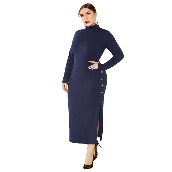 casual dresses women's solid color side split dress long sleeve stretch slim turtleneck knit elegant sheath bodycon ta8001, Black;gray
casual dresses women's solid color side split dress long sleeve stretch slim turtleneck knit elegant sheath bodycon ta8001, Black;gray
