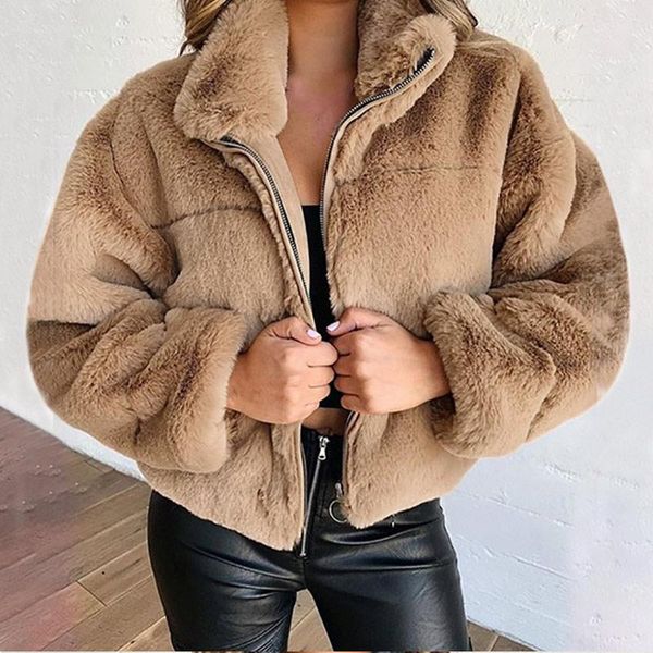 women's jackets women fur faux coat warm soft elegant solid chic zipper office lady coats ladies fashion casual outwears winter, Black;brown
women's jackets women fur faux coat warm soft elegant solid chic zipper office lady coats ladies fashion casual outwears winter, Black;brown