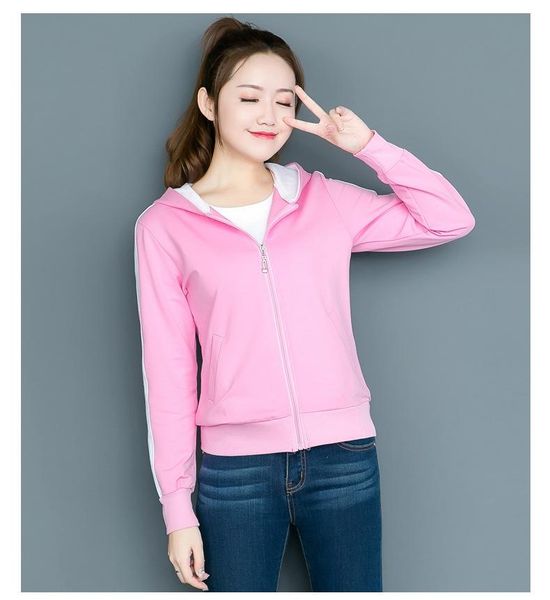 women's hoodies & sweatshirts jacket autumn and winter thin hooded korean fashion slim lamb blend cotton zipper sweatshirt wome, Black
women's hoodies & sweatshirts jacket autumn and winter thin hooded korean fashion slim lamb blend cotton zipper sweatshirt wome, Black