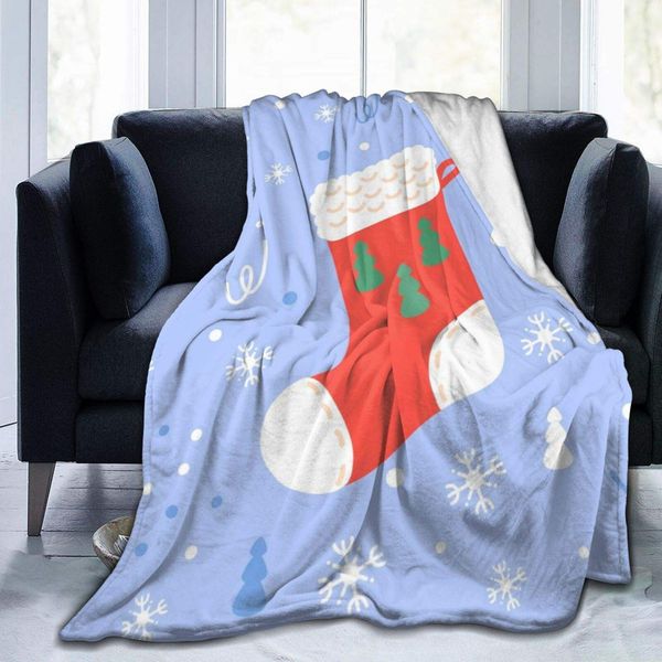 Blanket Flannel Fleece Blanket Christmas Stocking On A Blue Background. Background with Holiday Symbols Lightweight Super Soft
Blanket Flannel Fleece Blanket Christmas Stocking On A Blue Background. Background with Holiday Symbols Lightweight Super Soft