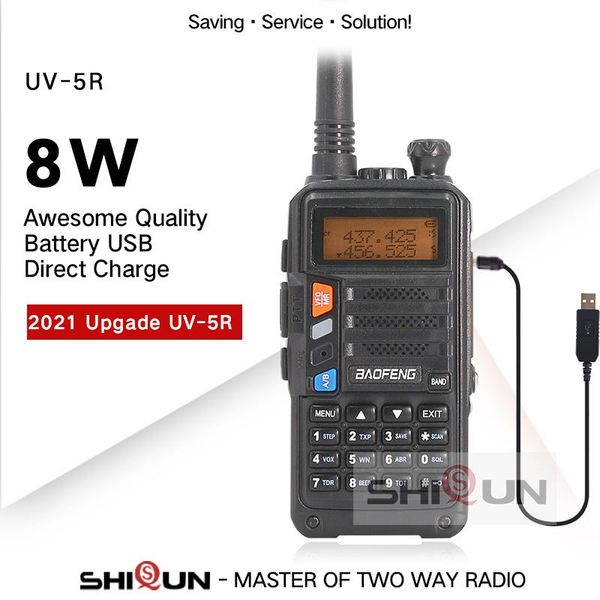 baofeng uv-5r upgrade version same as walkie talkie 10 km transceiver 8w radio 10km dual band uhf vhf
baofeng uv-5r upgrade version same as walkie talkie 10 km transceiver 8w radio 10km dual band uhf vhf