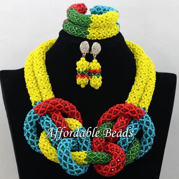 earrings & necklace handmade african crystal beads set pretty dubai gold jewelry items wholesale ncd005, Silver
earrings & necklace handmade african crystal beads set pretty dubai gold jewelry items wholesale ncd005, Silver