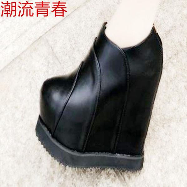 boots women fashion platform boot fall shoes lace up ankle high heel 15cm in the spring and autumn, Black
boots women fashion platform boot fall shoes lace up ankle high heel 15cm in the spring and autumn, Black