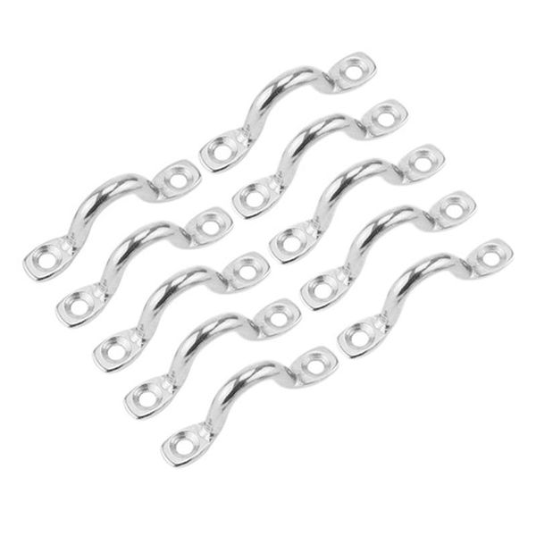 10pcs pad eyes, tie down, kayak deck loops, down anchor point, footman's loop for canoe rigging rafts/inflatable boats
10pcs pad eyes, tie down, kayak deck loops, down anchor point, footman's loop for canoe rigging rafts/inflatable boats