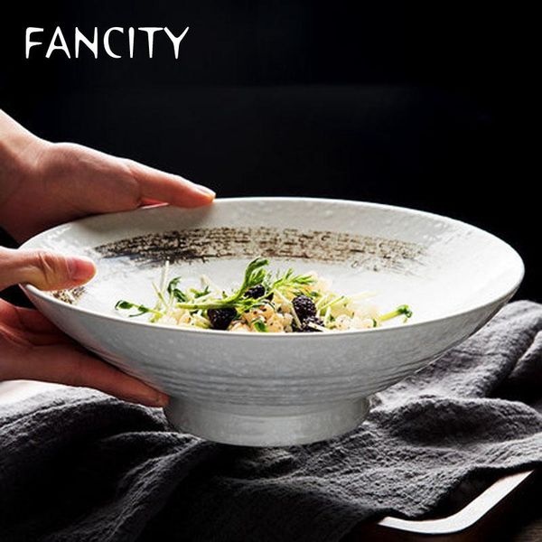 large bowl beef ramen japanese salad creative soup personality household ceramic bowls
large bowl beef ramen japanese salad creative soup personality household ceramic bowls