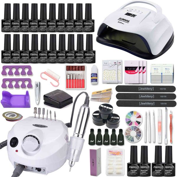 120/80/54w uv led lamp with 20pcs gel varnish set electric drill manicure tool nail extension kit
120/80/54w uv led lamp with 20pcs gel varnish set electric drill manicure tool nail extension kit