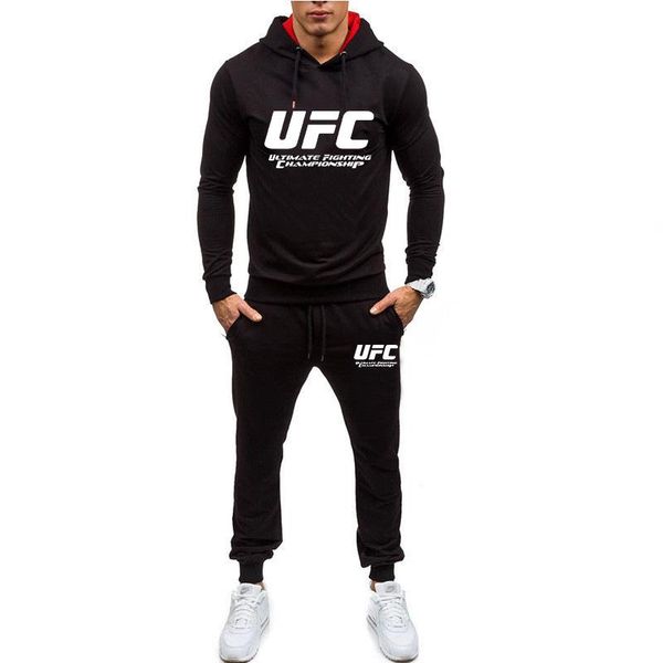 men's tracksuits 2021 brand mma hooded sportswear zipper suit fashion casual running jacket + sports pants two-piece, Gray
men's tracksuits 2021 brand mma hooded sportswear zipper suit fashion casual running jacket + sports pants two-piece, Gray