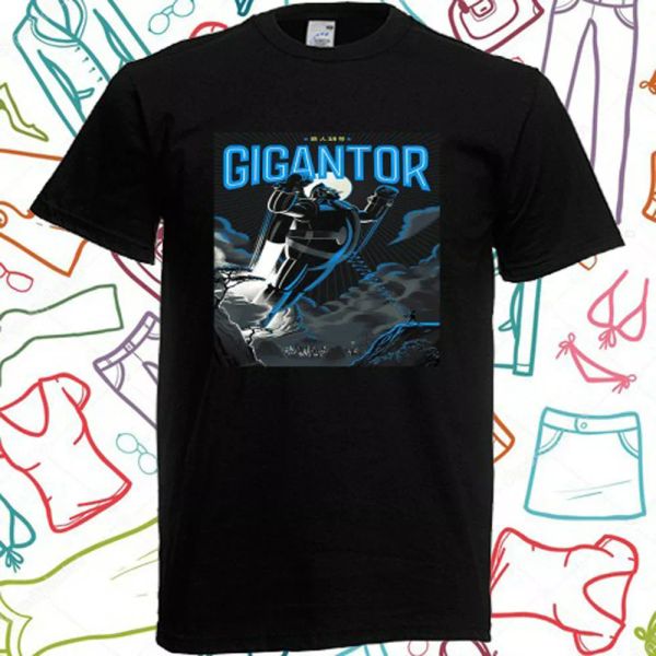 gigantor classic 60's japanese cartoon men's black t-shirt size s to 3xl, White;black
gigantor classic 60's japanese cartoon men's black t-shirt size s to 3xl, White;black