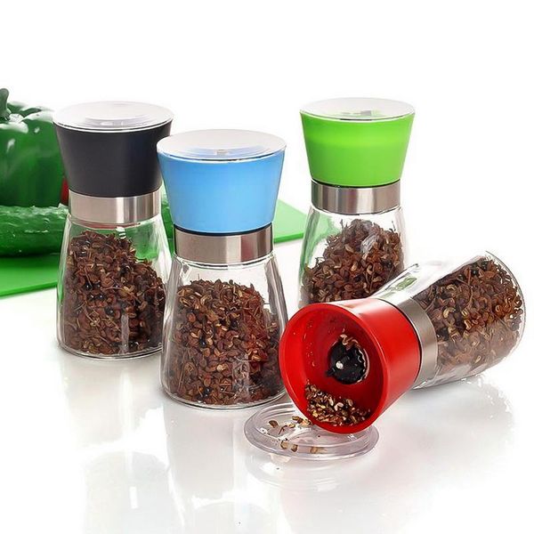 storage bottles & jars junejour 1pc manual salt pepper spice mill grinder with cover ceramic core barbecue glass bottle kitchen tool
storage bottles & jars junejour 1pc manual salt pepper spice mill grinder with cover ceramic core barbecue glass bottle kitchen tool