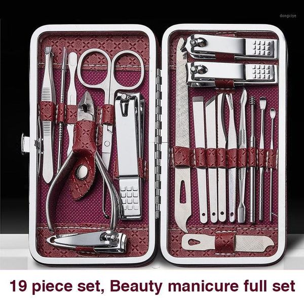 19pcs/set sale nail clippers tool beauty art manicure pedicure knife scissors care set1
19pcs/set sale nail clippers tool beauty art manicure pedicure knife scissors care set1