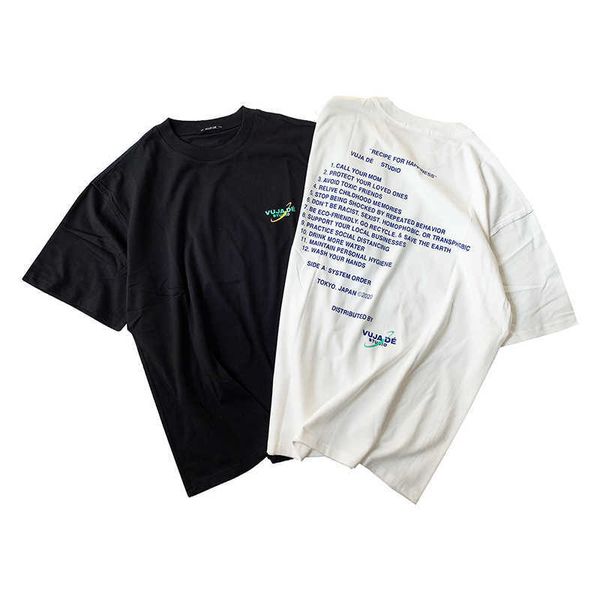 vujade fashion brand simple serial number slogan bullet screen printing versatile loose short sleeve t-shirt, the same as kenijma 9t7p, White;black
vujade fashion brand simple serial number slogan bullet screen printing versatile loose short sleeve t-shirt, the same as kenijma 9t7p, White;black