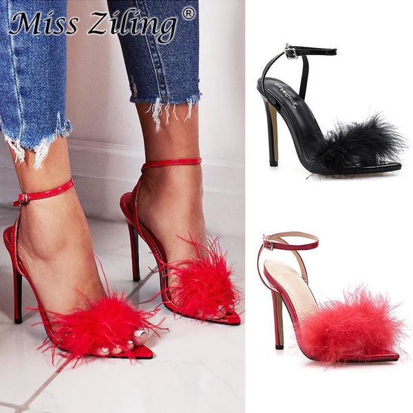 sandals women thin high heels chaussures femme pointed toe flock 11.5cm buckle strap butterfly-knot shoes black
sandals women thin high heels chaussures femme pointed toe flock 11.5cm buckle strap butterfly-knot shoes black