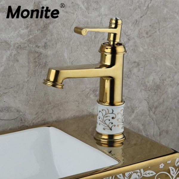 bathroom sink faucets monite golden plated basin faucet 1 handle ceramic deck mount single hole mixer tap
bathroom sink faucets monite golden plated basin faucet 1 handle ceramic deck mount single hole mixer tap