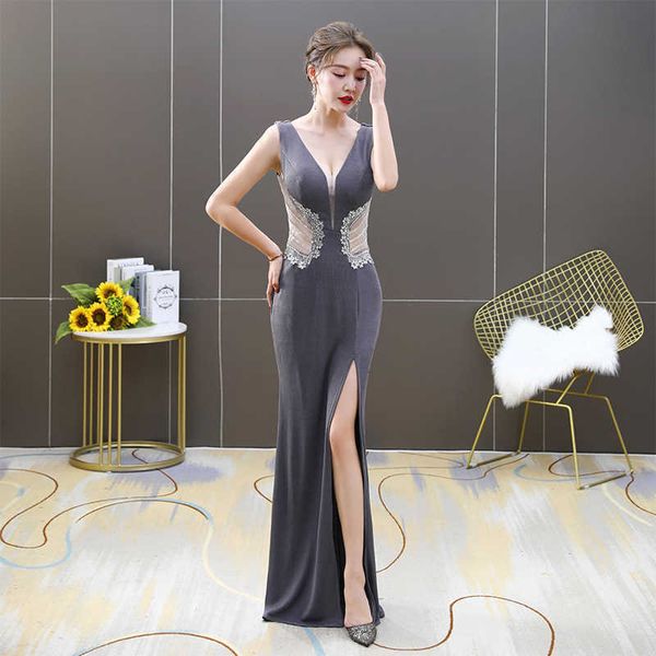 luxury prom dresses nightclub evening deep v bride 2021 fishtail long star same womanly, Black
luxury prom dresses nightclub evening deep v bride 2021 fishtail long star same womanly, Black
