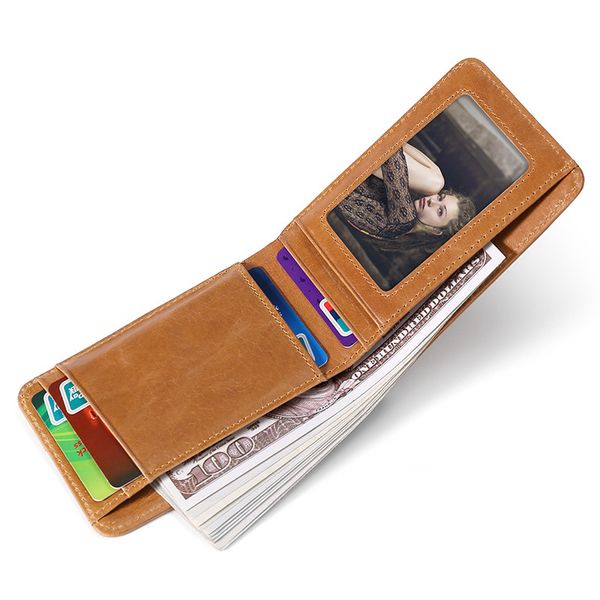 men credit card holder leather purse fashion rfid anti-theft brush cards case wallet for credit id bank multi-card slot women, Brown;gray
men credit card holder leather purse fashion rfid anti-theft brush cards case wallet for credit id bank multi-card slot women, Brown;gray