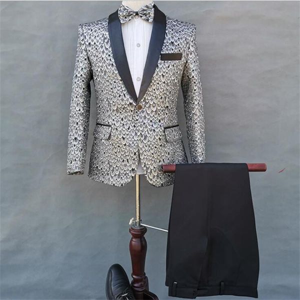 men's suits & blazers suit slim jacket python pattern clothing fashion singer stage host performance dress jaquetas de casamento áo kho, White;black
men's suits & blazers suit slim jacket python pattern clothing fashion singer stage host performance dress jaquetas de casamento áo kho, White;black
