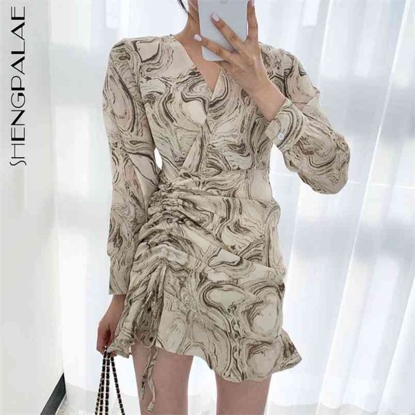 elegant ink halo printed dress women's spring v-neck cross drawstring pleated irregular ruffle dresses 210427, Black;gray
elegant ink halo printed dress women's spring v-neck cross drawstring pleated irregular ruffle dresses 210427, Black;gray