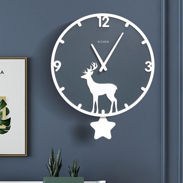 wall clocks creative wooden quartz clock living room simple silent nordic elk fashion pentagram pendulum home decor
wall clocks creative wooden quartz clock living room simple silent nordic elk fashion pentagram pendulum home decor