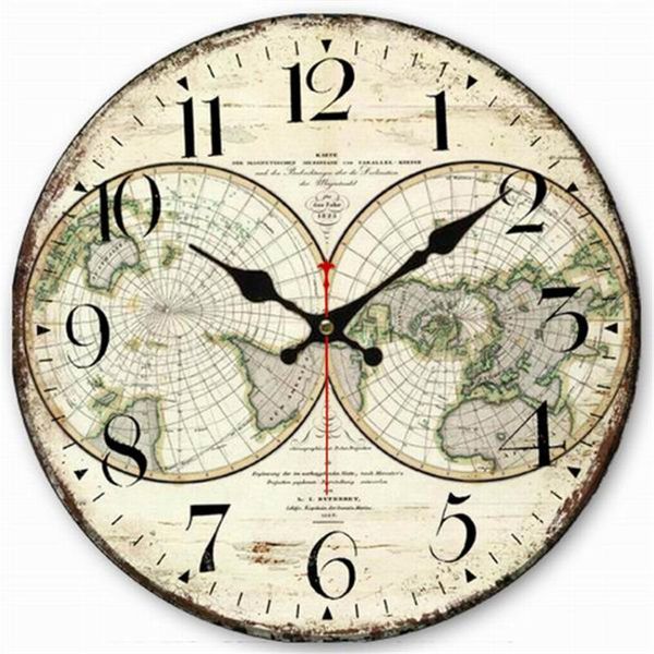 wall clocks silent travel design clock retro style home decor large art no ticking sound
wall clocks silent travel design clock retro style home decor large art no ticking sound