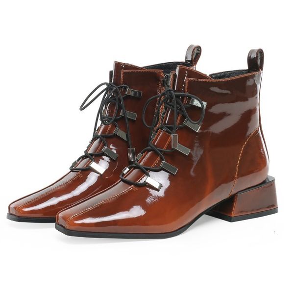 boots olomm arrival women's leather boots square heel down black foot toe brown dress size eua 4-10.5 0o6q
boots olomm arrival women's leather boots square heel down black foot toe brown dress size eua 4-10.5 0o6q